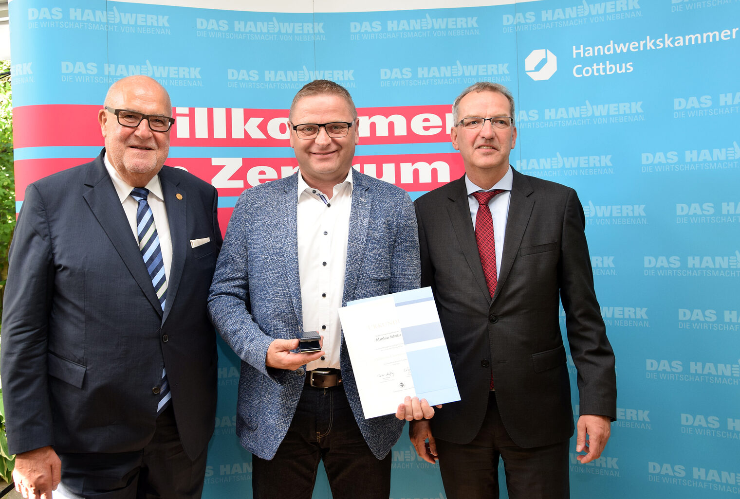 Übergabe Diamantene und Goldene Meister 2018