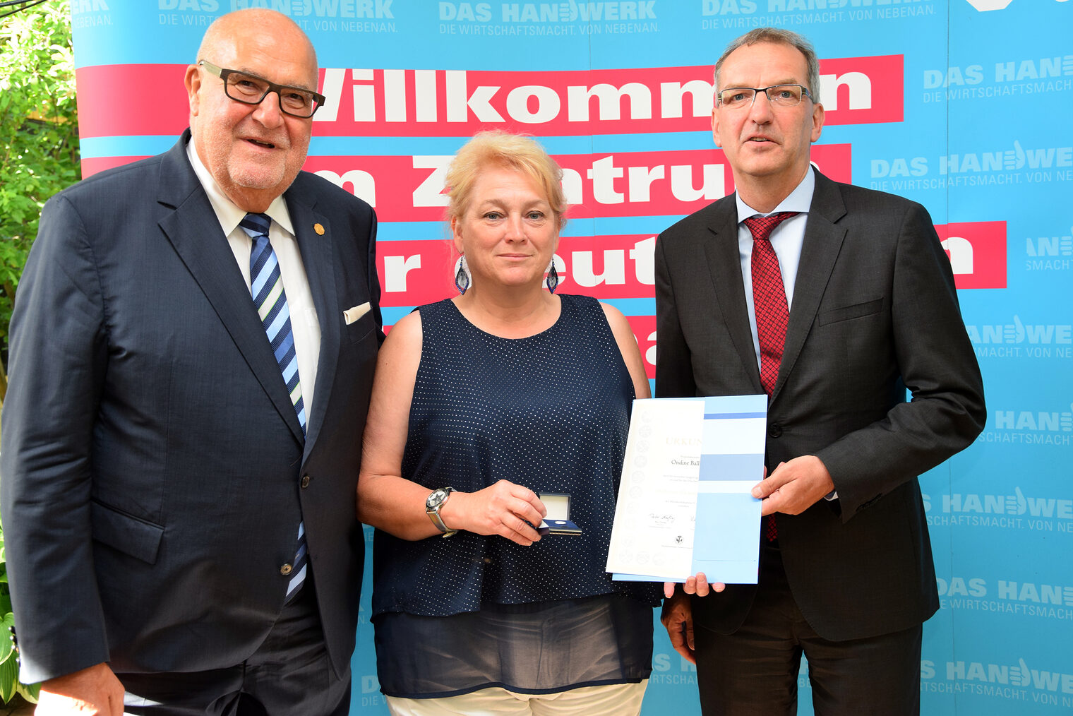 Übergabe Diamantene und Goldene Meister 2018