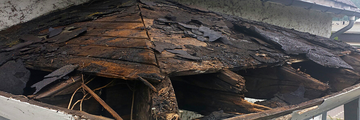Dachpappe,Abfall,Umwelt,Abriss