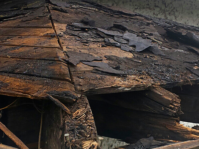 Dachpappe,Abfall,Umwelt,Abriss