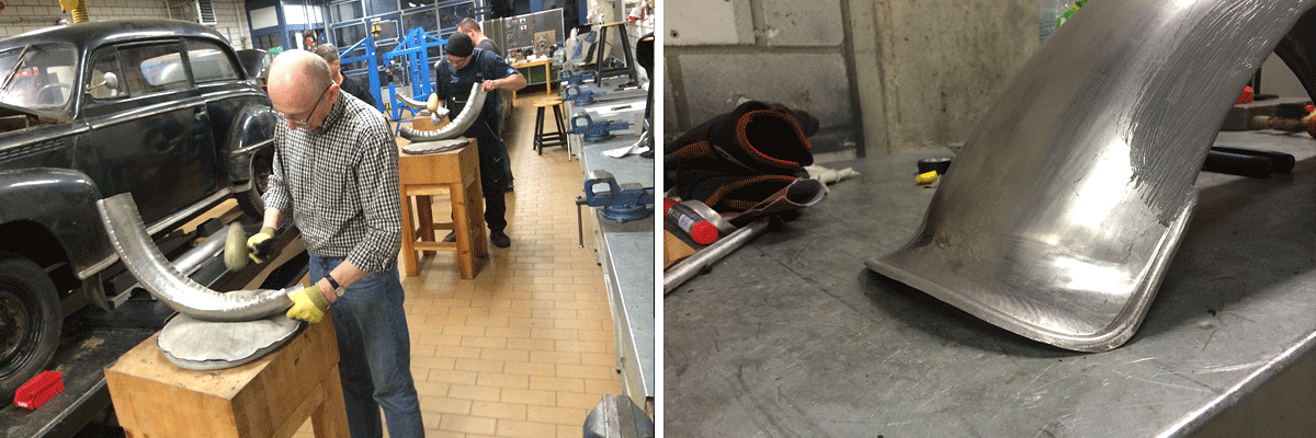 Blechbearbeitung erlernen ohne Vorkenntnisse - Ihr Kurs zum Durchstarten Erlernen Sie Blechbearbeitung in der Oldtimer Akademie der Handwerkskammer.
