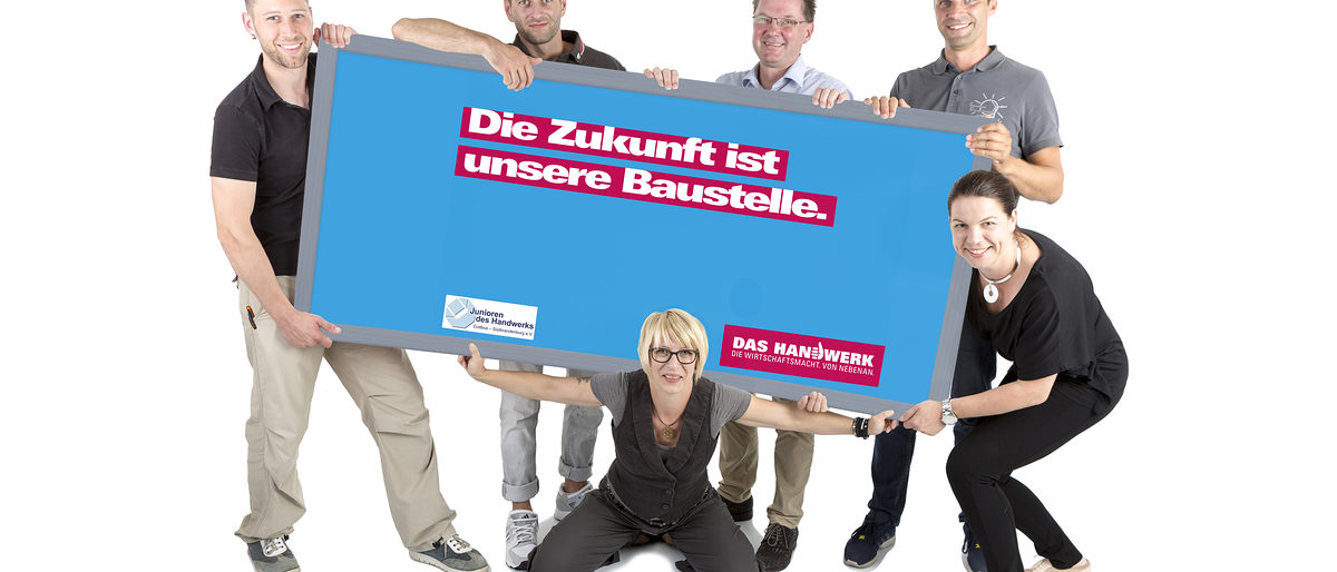 Junioren des Handwerks Titelbild Flyer