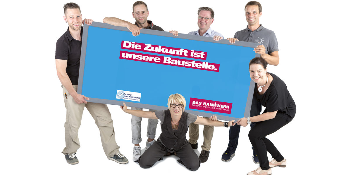 Junioren des Handwerks Titelbild Flyer