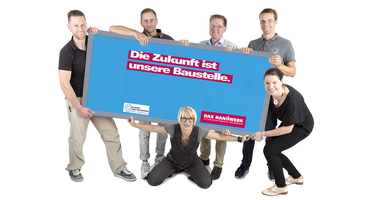 Junioren des Handwerks Titelbild Flyer
