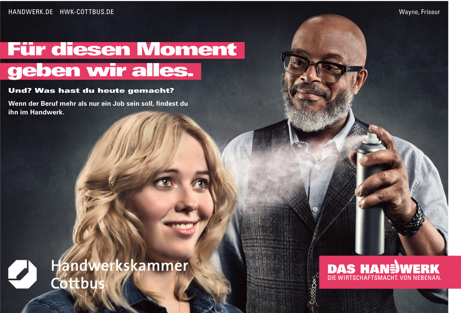 Friseur Imagekampagne 3. Flight