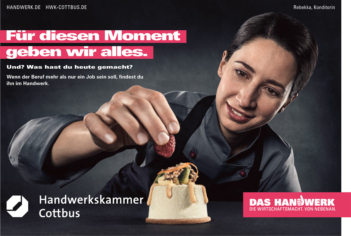 Konditorin Imagekampagne 3. Flight 2018