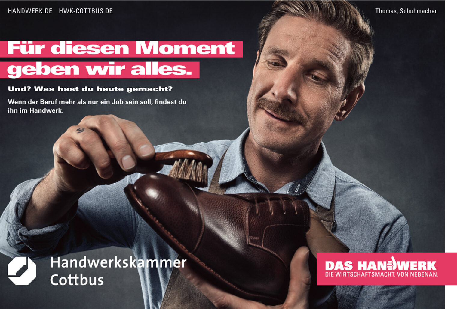 Schuhmacher Imagekampagne 3. Flight 2018