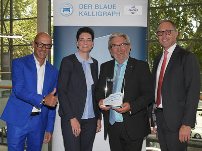 Hans Peter Lange Gewinner Ehrenkalligraph 2018