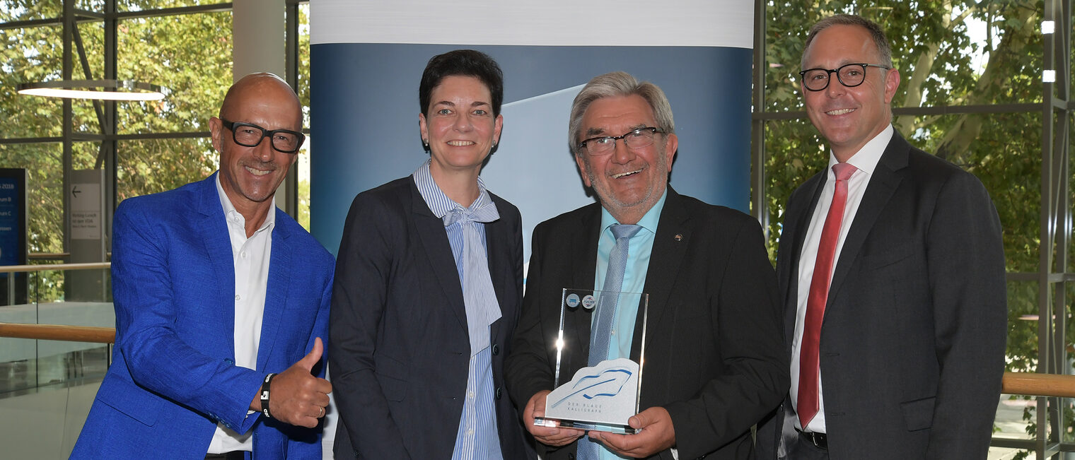 Hans Peter Lange Gewinner Ehrenkalligraph 2018