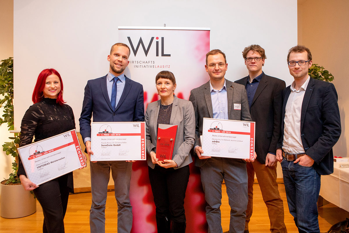 Preistraeger LEX 2018, Cottbus, 19.11.2018, **Foto: WiL / Andreas Franke**