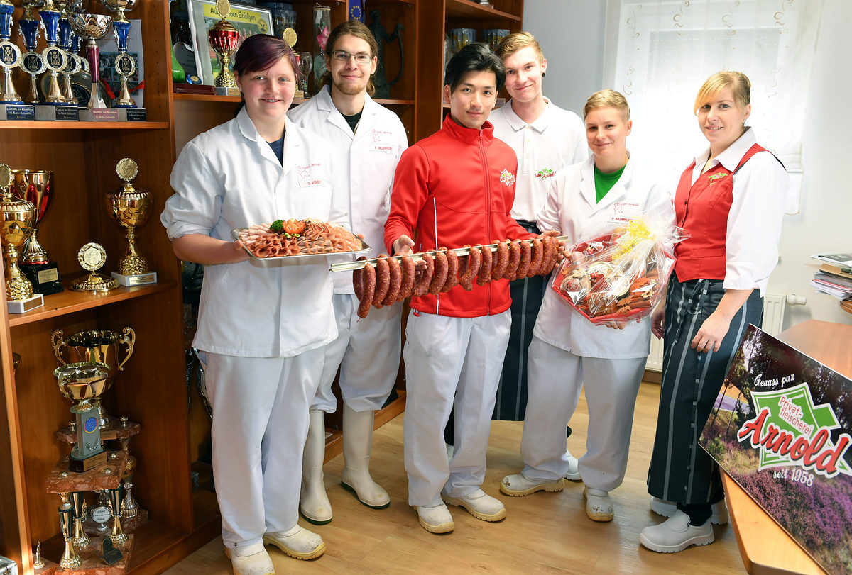 Ausbildungspreis 2018 Privatfleischerei Arnold GmbH & Co. KG Kraupa