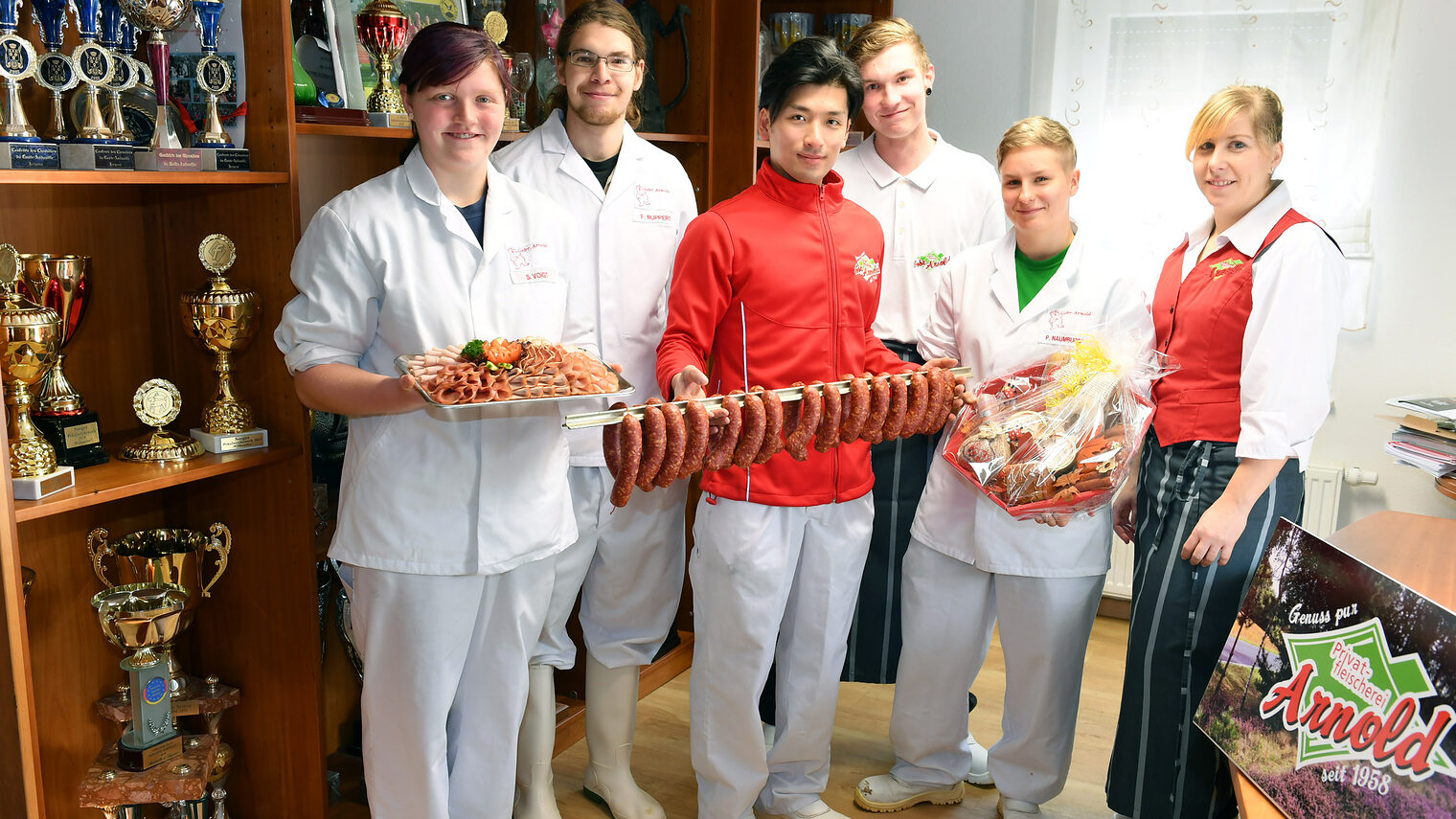 Ausbildungspreis 2018 Privatfleischerei Arnold GmbH & Co. KG Kraupa