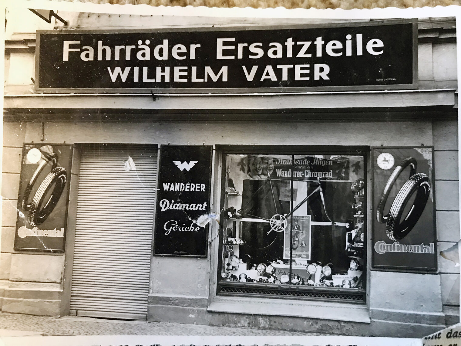 Fahrradhaus Vater 100 Jahre