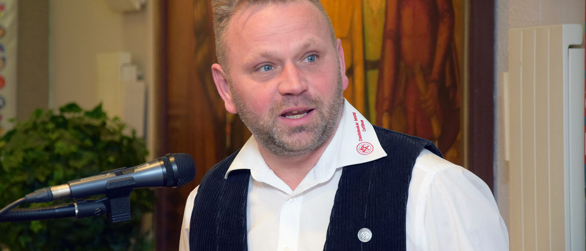 Obermeister Marco Lecher Dachdeckerinnung