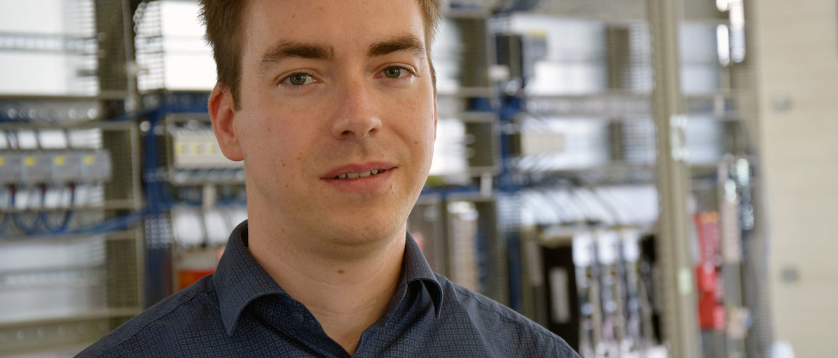 Felix Götze von der G&B Automatisierungstechnik GmbH & Co.KG