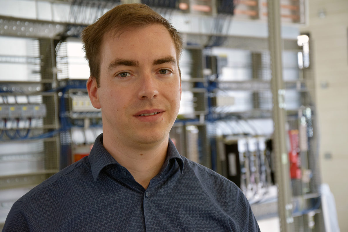 Felix Götze von der G&B Automatisierungstechnik GmbH & Co.KG