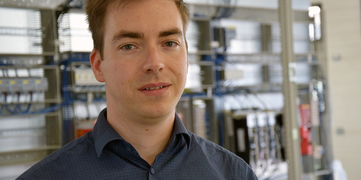 Felix Götze von der G&B Automatisierungstechnik GmbH & Co.KG
