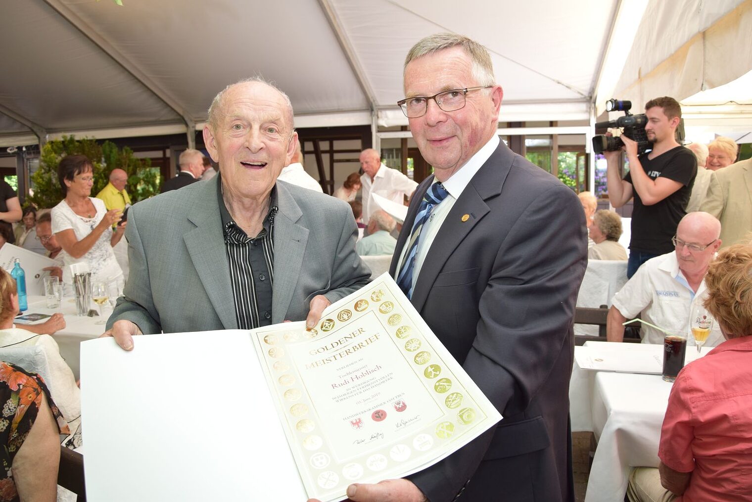 Übergabe Diamantene und Goldene Meister 2019
