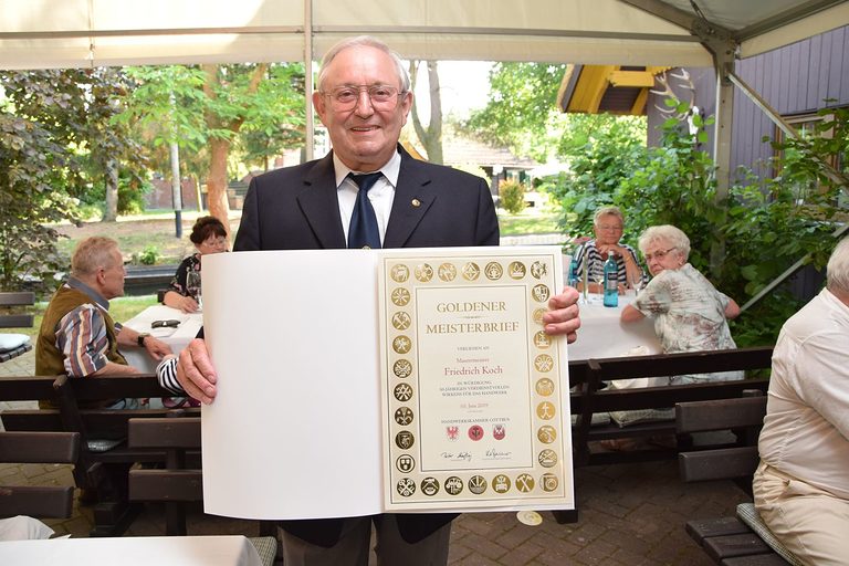 Übergabe Diamantene und Goldene Meister 2019