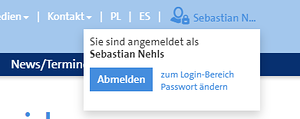 Passwort ändern Login Kundenportal