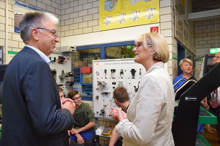 Bundesbildungsministerin Anja Karliczek im BTZ 2019