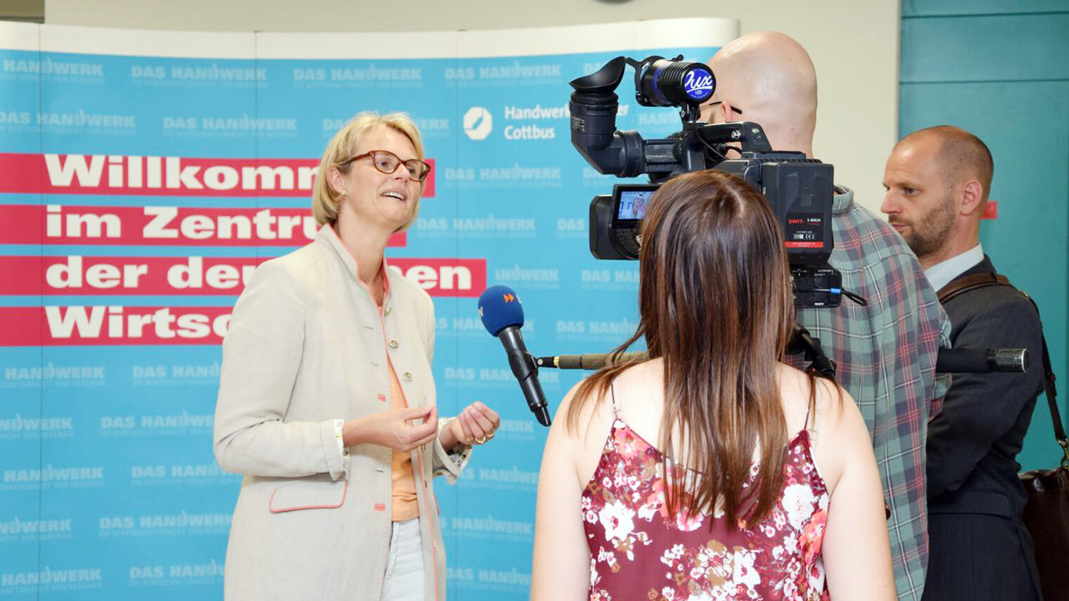 Bundesbildungsministerin Anja Karliczek im BTZ 2019