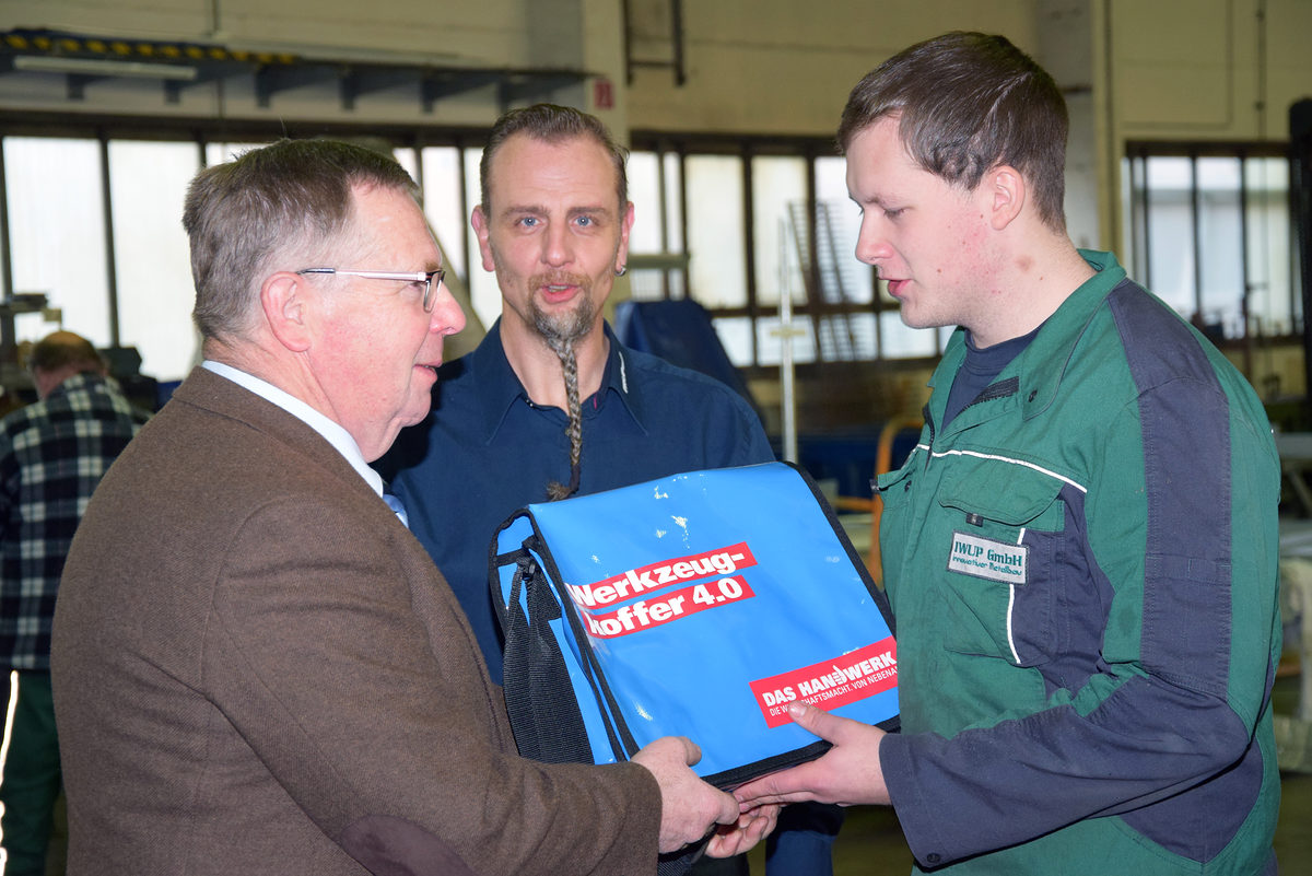 IWUP GmbH holt den Ausbildungspreis 2019 im Elbe-Elster Kreis
