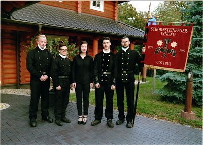 Gesellen 120 Jahre Schornsteinfeger