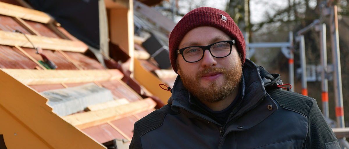 Lehrling des Monats Dezember 2019 Dachdecker