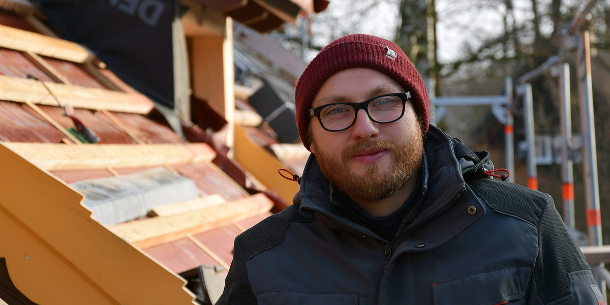 Lehrling des Monats Dezember 2019 Dachdecker