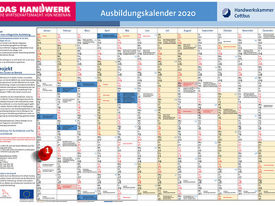 Ausbildungskalender 2020 Teil 1