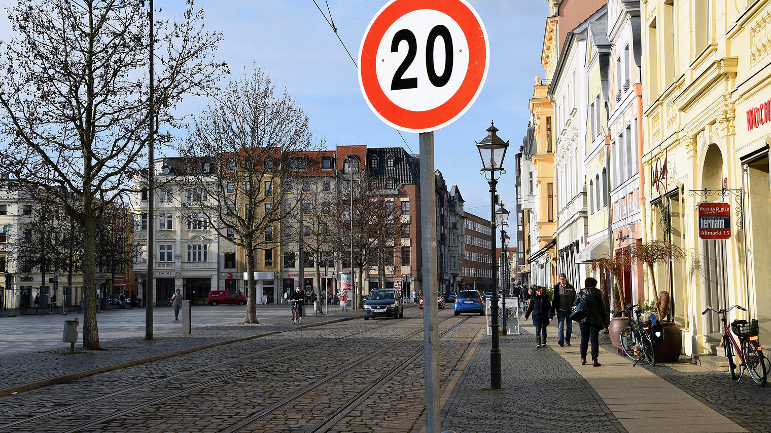 Altmarkt Cottbus Verkehrskonzept