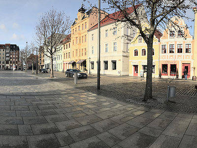 Panorama Altmarkt Cottbus Verkehrskonzept