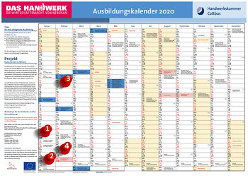 Ausbildungskalender 2020 Teil 4