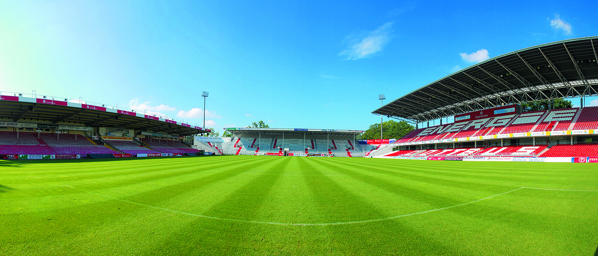 Stadion FCE Tag des Meisters 2020