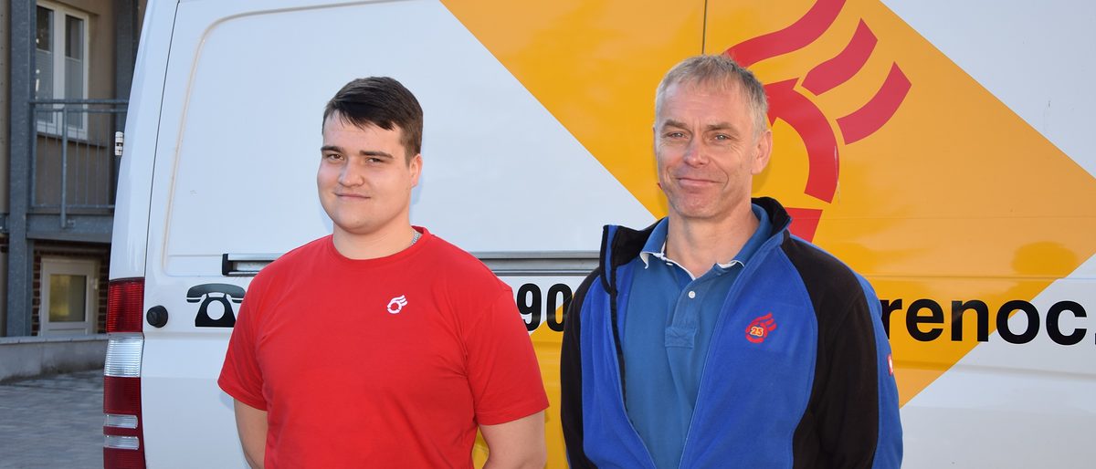 Tobias Radigk Christian Noack Lehrling des Monats Oktober 2020