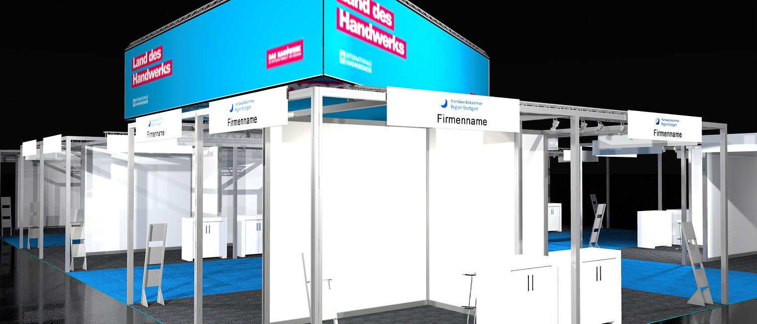 Land des Handwerks, geplanter Messestand