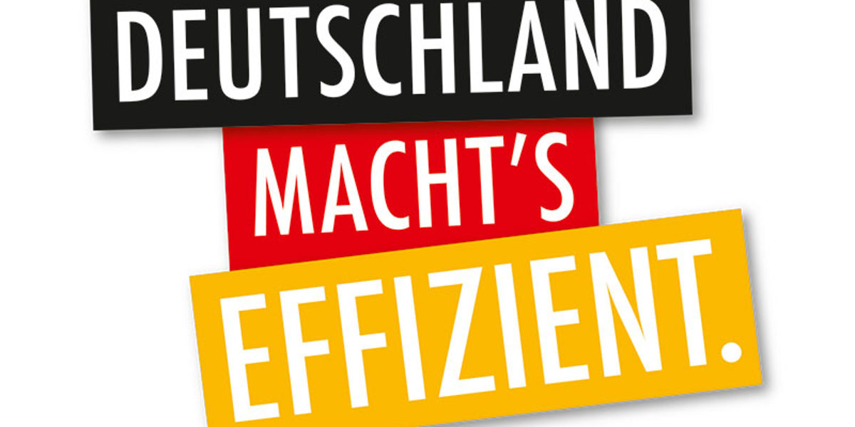 Deutschland machts Effizient