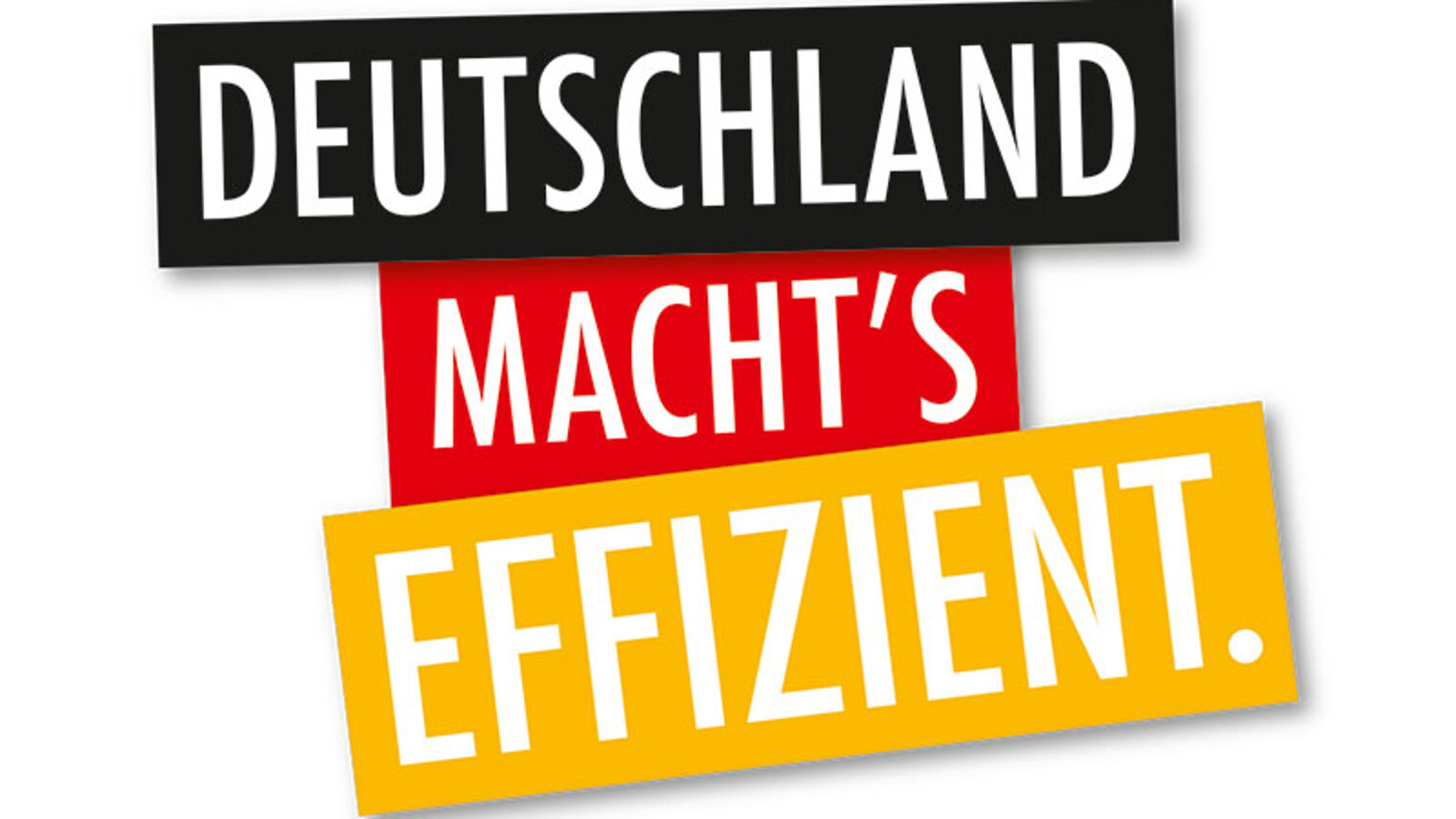 Deutschland machts Effizient