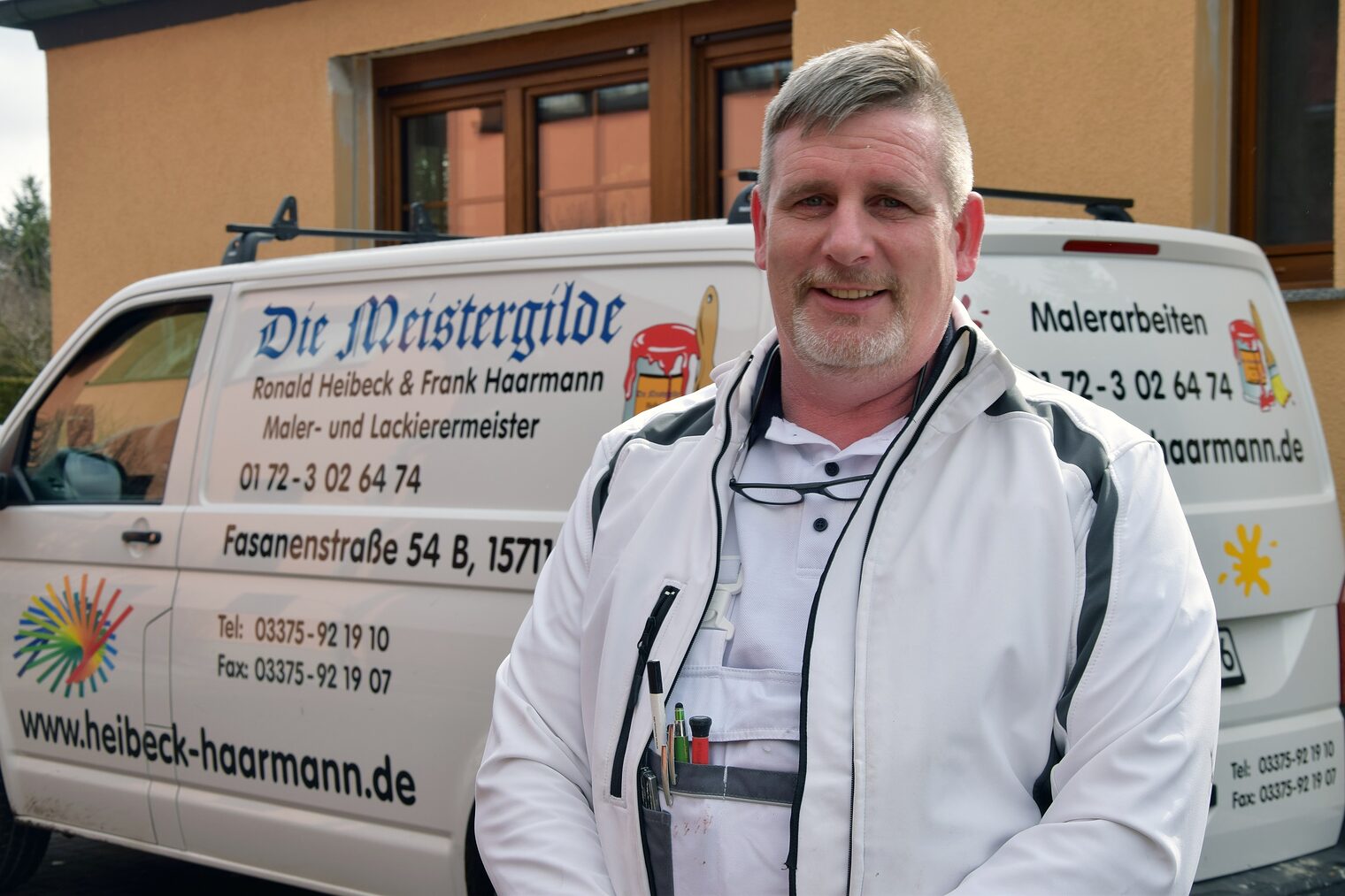 Maler und Lackierermeister Frank Haarmann