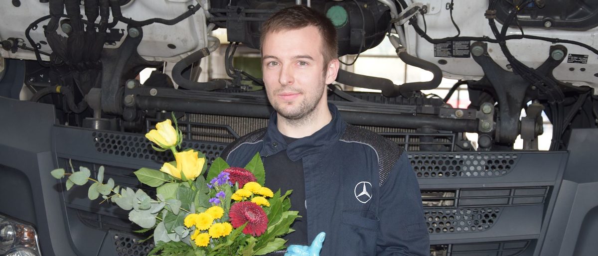 Paul Kruschwitz Lehrling des Monats April 2021 Autohaus Leven