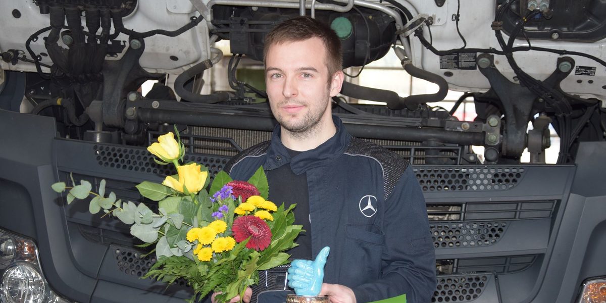 Paul Kruschwitz Lehrling des Monats April 2021 Autohaus Leven
