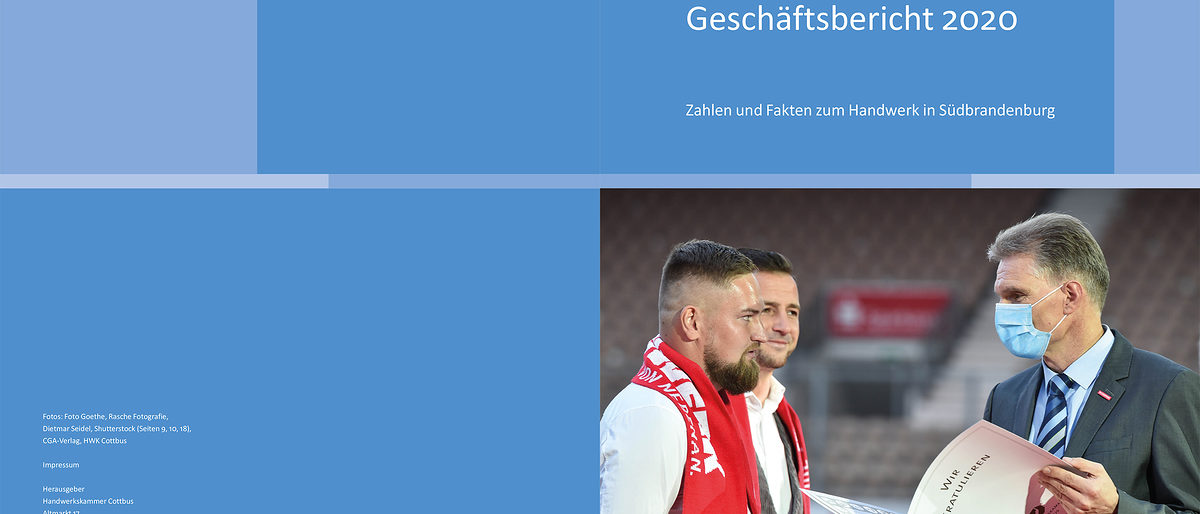 Titelbild Geschäftsbericht 2020