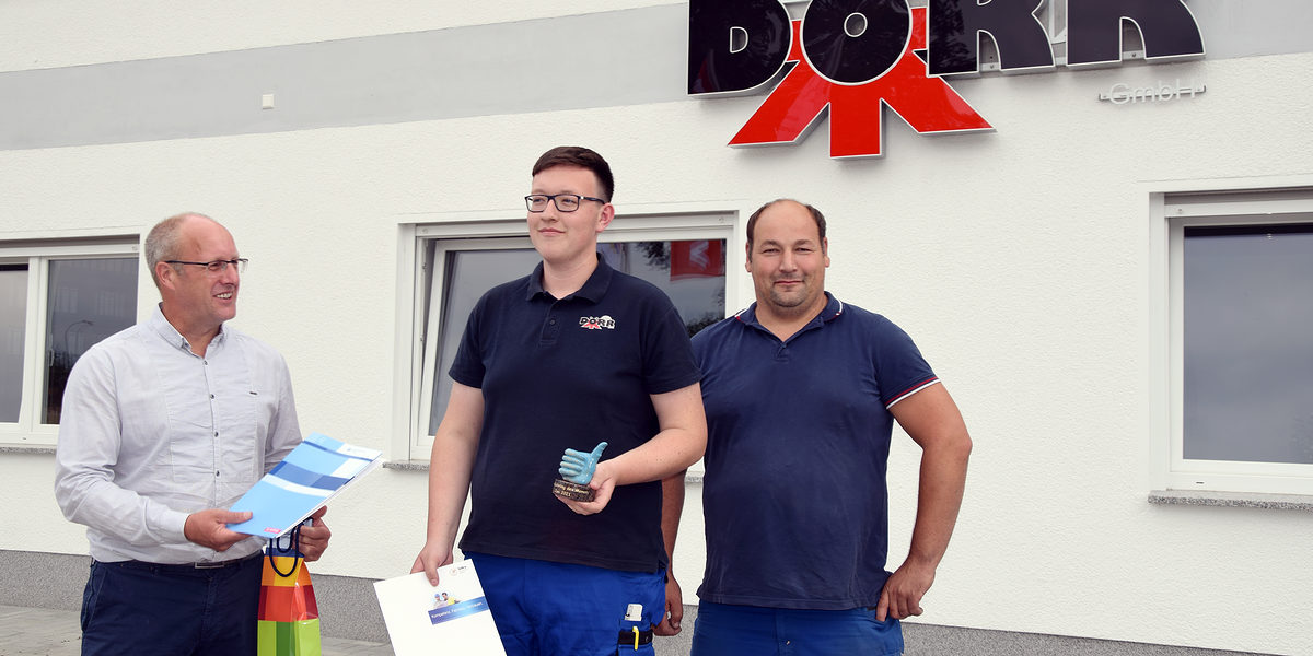 Tom Jurk Lehrling des Monats Juni 2021